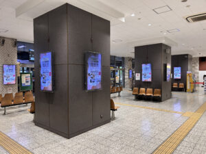 ⻑崎新地ターミナル デジタルサイネージ